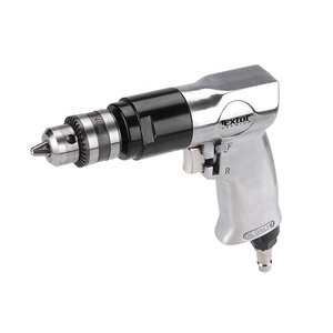 8865025 EXTOL 3/8 Professional Keyed Pneumatic Air Reversible Drill