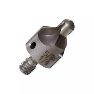 DZ Adjustable 100 Degree 1/4 HSS Threaded Shank Micro Stop Countersink Drill Bits