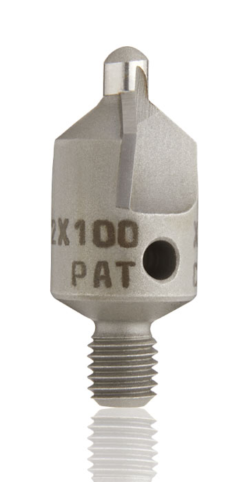Carbide tipped stop countersinks with integral pilot