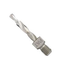 Cobalt Threaded Shank Double Margin Drills with Pilot