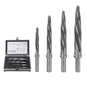 4pcs M2 HSS Taper Chucking Reamer Set