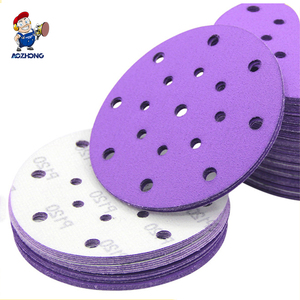 Wholesale 150mm Ceramic Sanding Discs 6 Inch Hook and Loop Sandpaper Disc