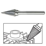 SM Cone Pointed End Carbide Burs