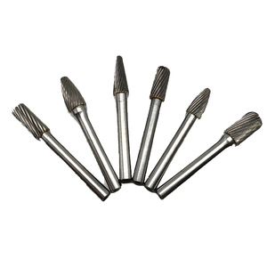 Anti-rust Hand Tools Flame Burs Rounded Cone Rotary Burr