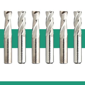 Newly released aerospace tooling including end mills and sealant cutters