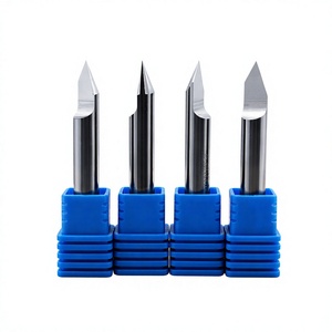 Tungsten Solid Carbide Tapered Ball Nose End Mill Router Bits