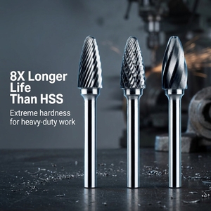Carbide Rotary Burr High Hardness OEM Customized Funlin SF