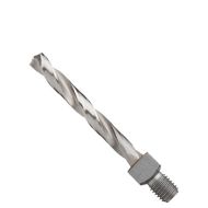 Cobalt Threaded Shank Double Margin Drills NAS937